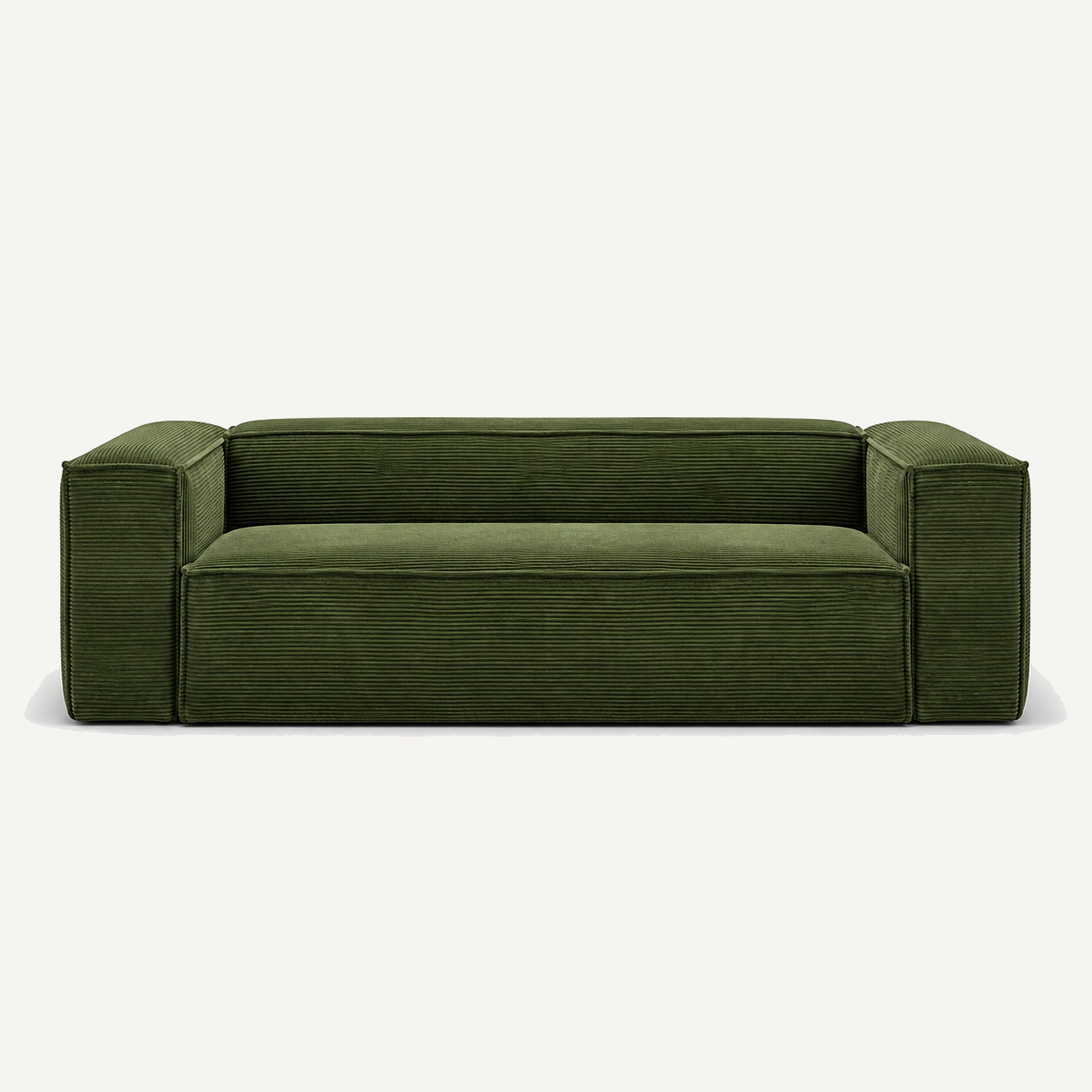 B-203 Square Modular Sofa, front view