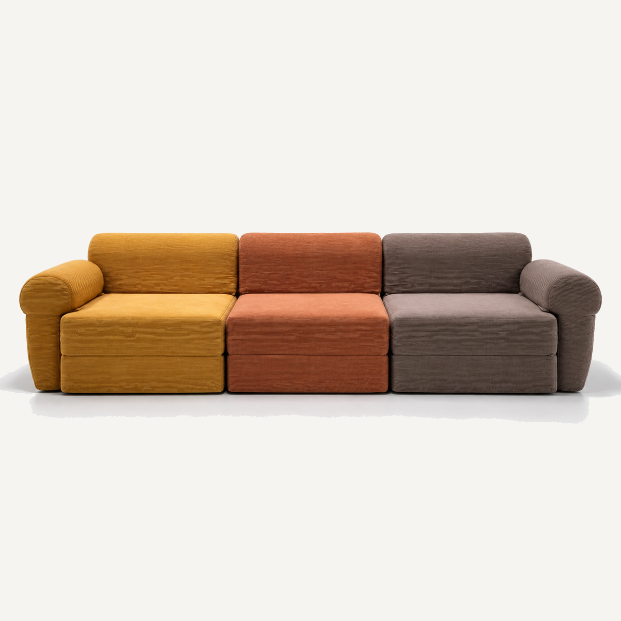 B-211 Stack Modular Sofa, front view