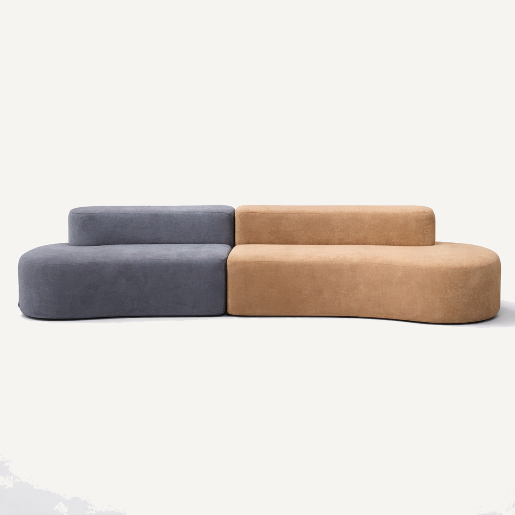 B-301 Moon Modular Sofa, front view
