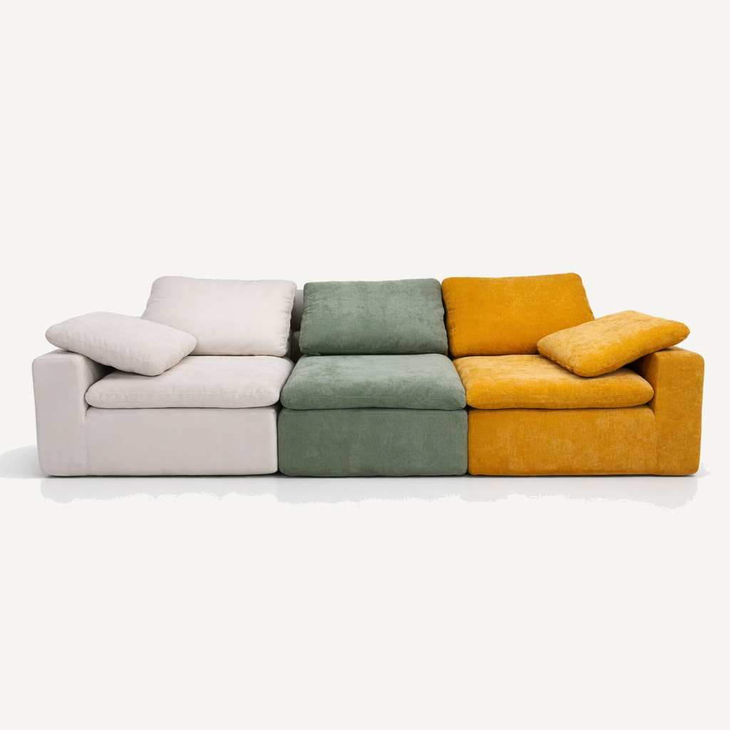 B-306 Cloud Modular Sofa, front view