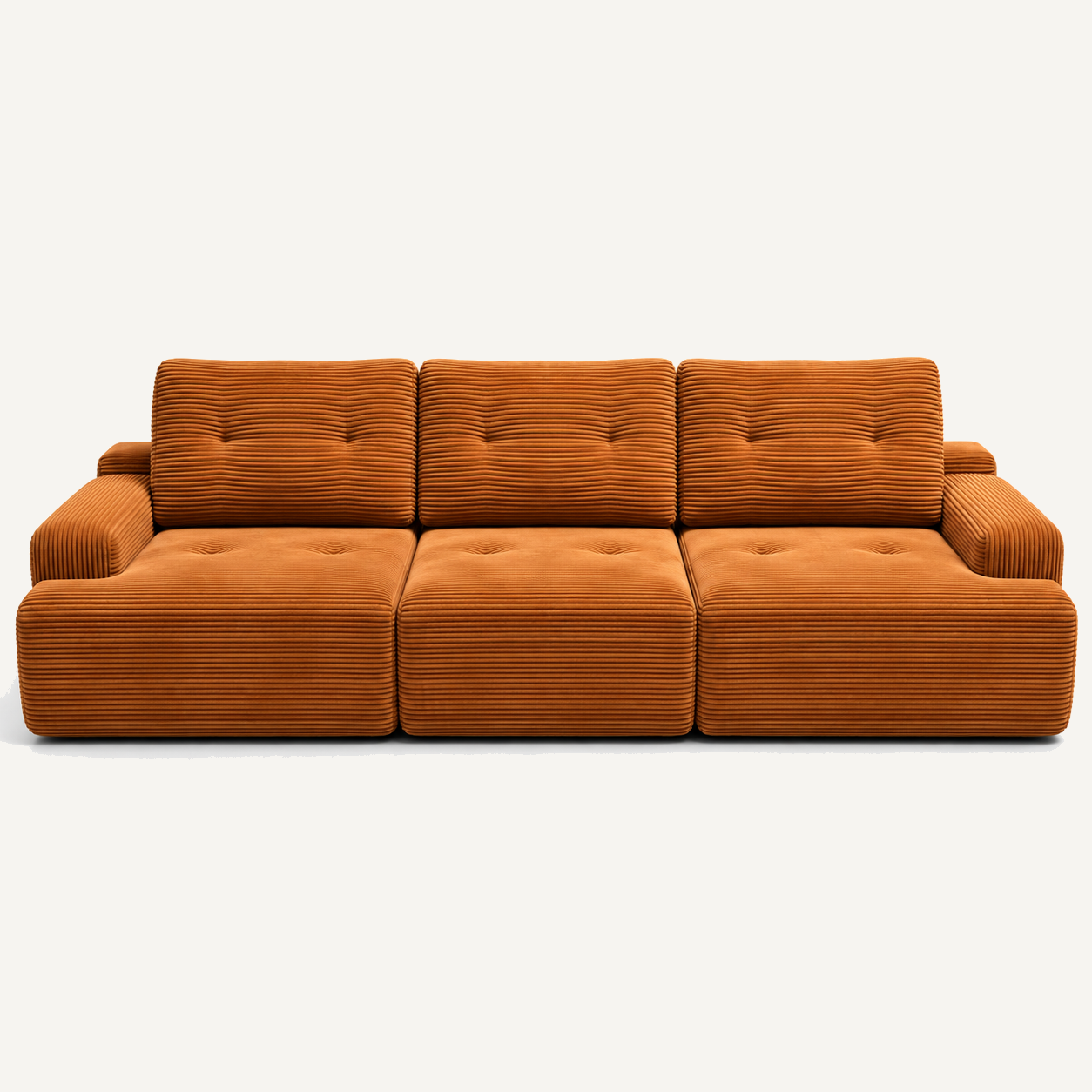 B-317 Wave Modular Sofa, front view